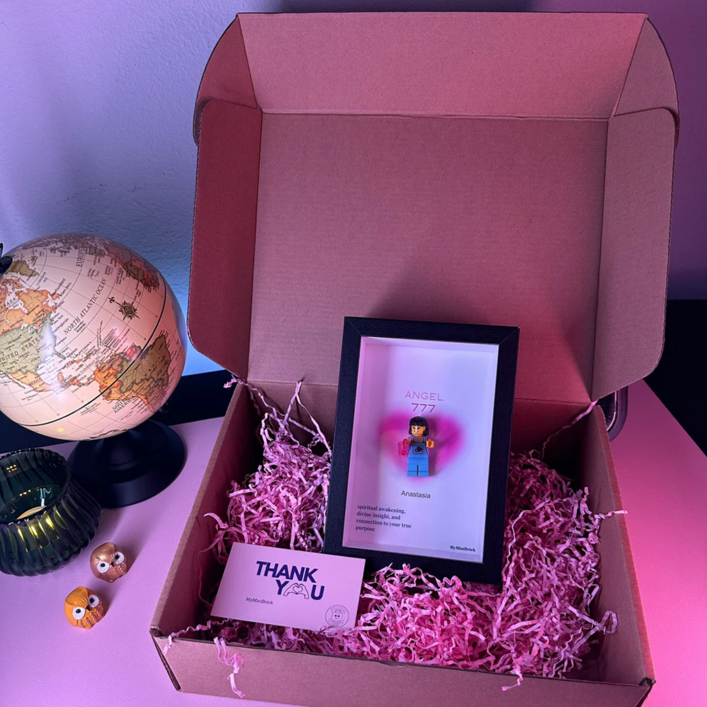 Custom LEGO® Frame 1-2 Minifigures 6x4 | MyMiniBrick - MyMiniBrick