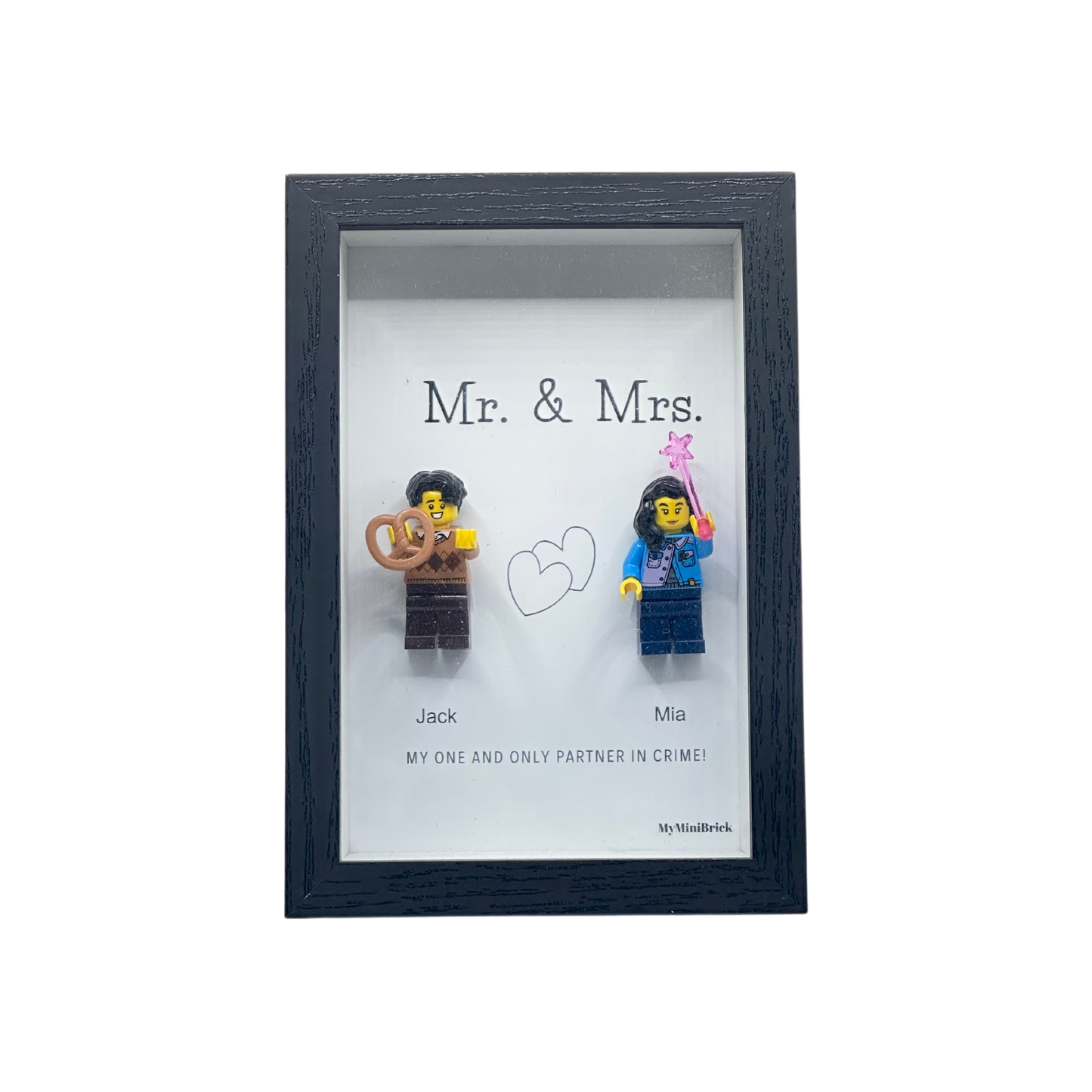 6x4 Frame Customizable 1-2 Minifigures - MyMiniBrick