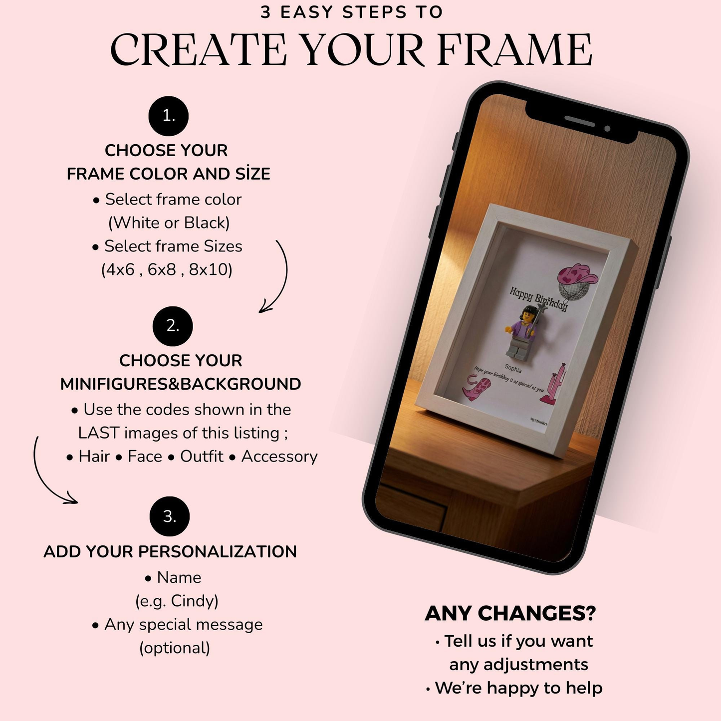 MyMiniBrick Custom LEGO® Frame