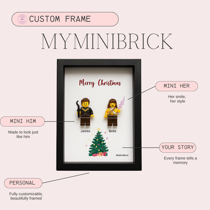Custom LEGO® Frame 2-3 Minifigures 6x8 | MyMiniBrick - MyMiniBrick 