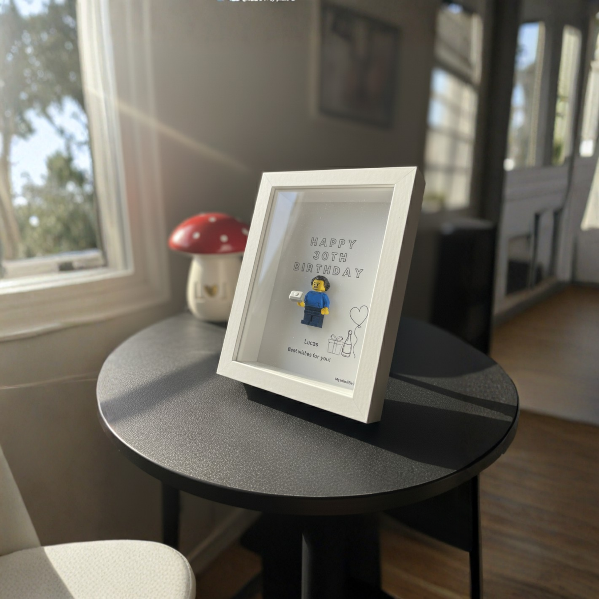 Custom LEGO® Frame  1-2 Minifigures 6x4 | MyMiniBrick - MyMiniBrick 